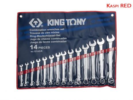 Набор ключей дюймовых King Tony 1214SR 14 пр.