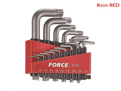 Набор ключей Torx 15 пр Force 5151