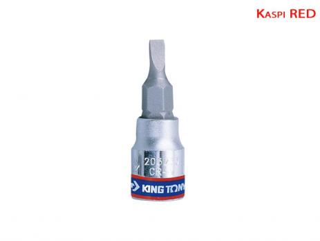 1/4" бита Slotted SL4 King Tony 203204