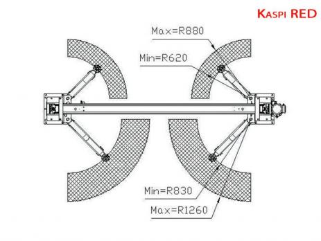 Подъемник 4 т (220 В) King Tony 9TYP8222A-04A-B