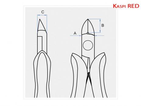 Бокорезы 118 мм для пластика King Tony 6927-05